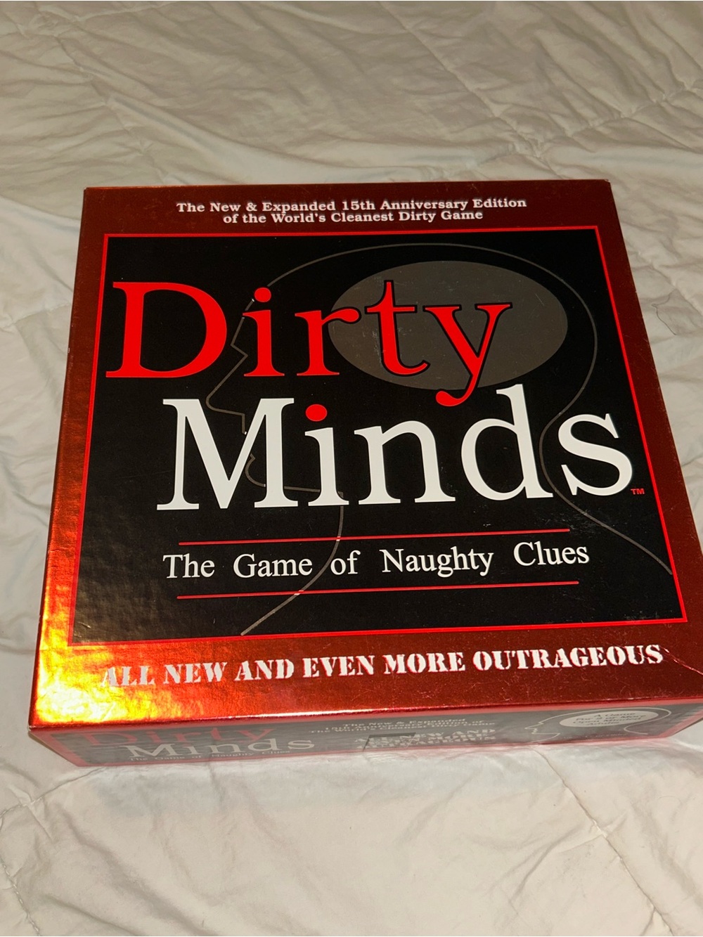 Dirty Minds, The Game Of Naughty Clues Board Game, *Complete*